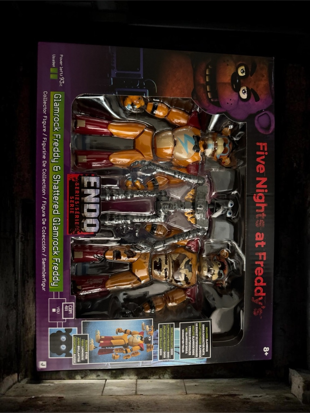 Glamrock Freddy Action Figure - Orange & Red